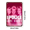 The Police - Panneaux en &eacute;tain m&eacute;tallique(20*30cm/30*40cm) - Musique