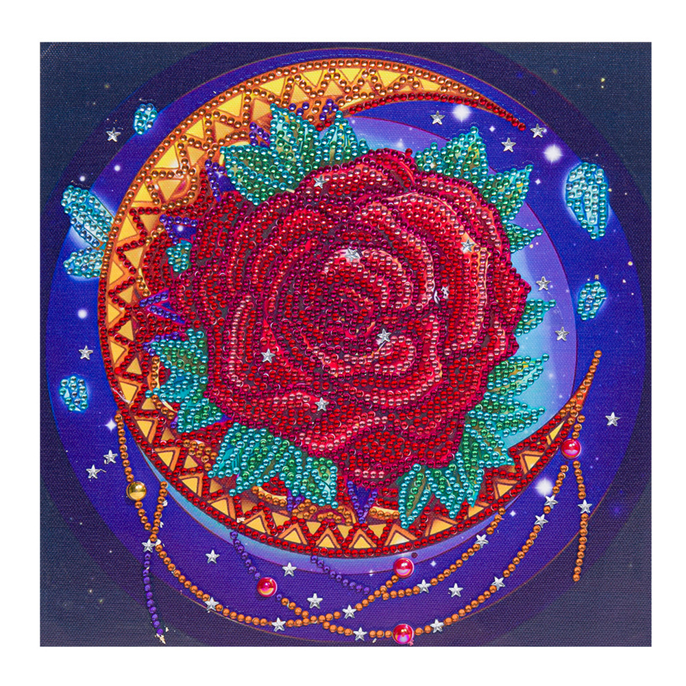

Cartoon Flower - Special Shaped Diamond Painting - 30*30CM, 501 Original
