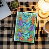 Butterfly 5D DIY Diamond Art Painting Notebook Kit 50 Pages A5 Rhinestone Art Painting Notebook Kit for Adults Beginners Holiday Birthday Gift