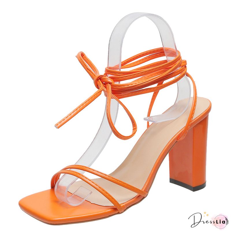 Women Sandals Pointed Toe Crystal Transparent Female Pumps Thin High Heel Slip-On Solid Sexy Ladies Summer Shoes Fashion New
