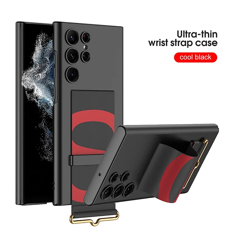 Leather Wrist Strap Holder Phone Case for Samsung  Etrgadget- Smartphone Cases & Covers | Accessories
