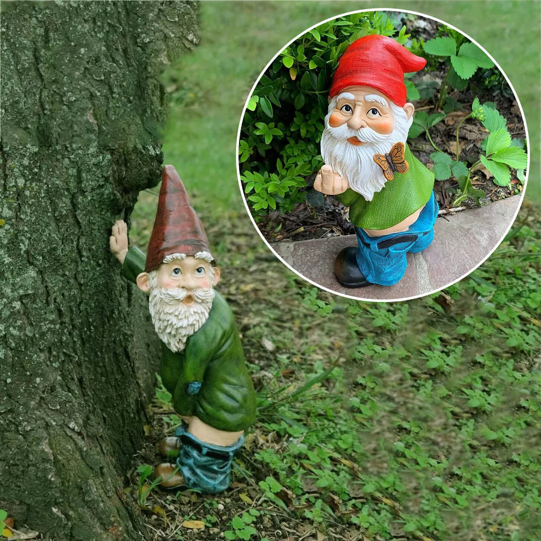 Peeing Garden Gnome