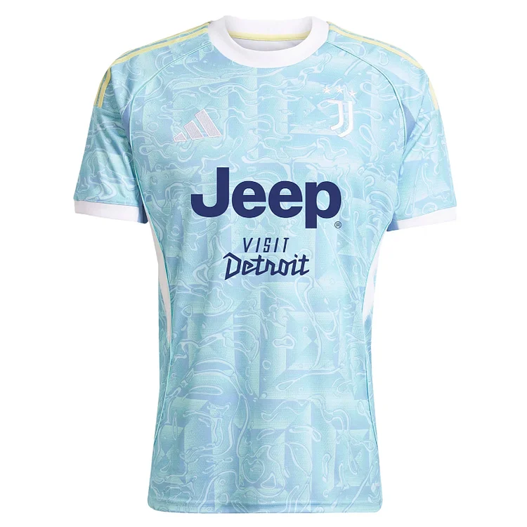 【S~4XL】Juventus 25/26 Away Football Jersey（With sponsor）