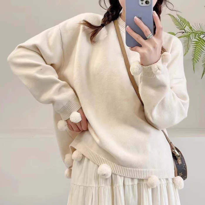 Chicfifth Sweater Women Winter Long Sleeve High Quality Autumn Vintage Top Knitted Cardigan