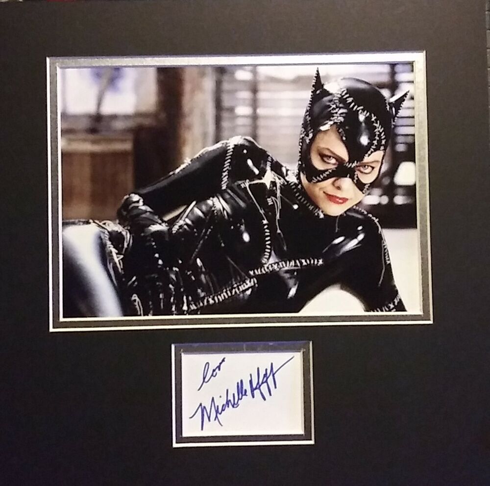 Michelle Pfeiffer signed