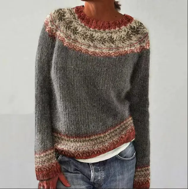 Vintage Celtic Cable Knit Icelandic Pullover Sweater