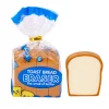 6 PACKS Adorable Toast Bread Erasers 4in1 Set for Kids Student Office Exam Stationery Gift