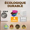 🧹🫧 Un tissu, multiples usages ! Ensemble de nettoyage universel pour balais et mops &ndash; Pouvoir antiboue, &eacute;conomie d&rsquo;effort : magie garantie ✨