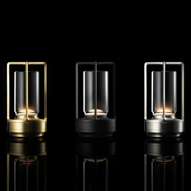 LED Crystal Metal Night Light