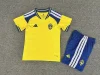 2026 World Cup Kids Sweden Soccer Jersey Home