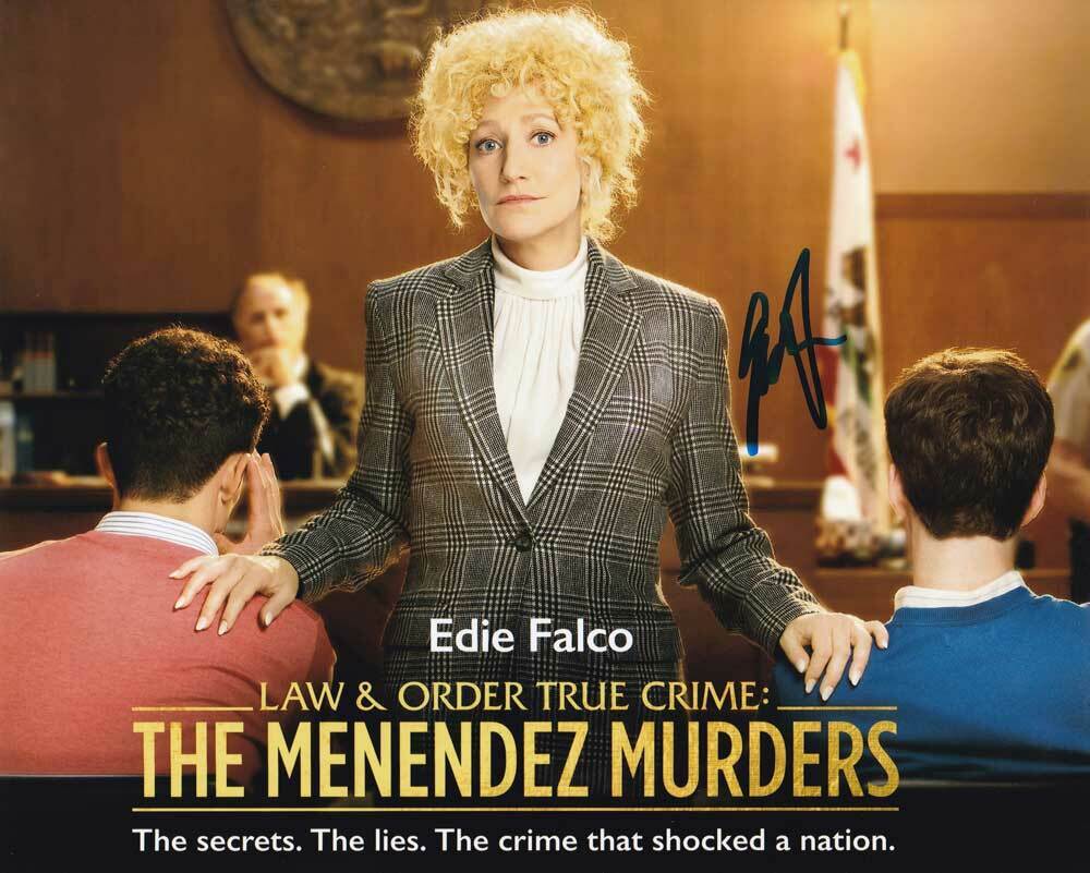 Edie Falco In-person AUTHENTIC Autographed Photo Poster painting SHA #26299