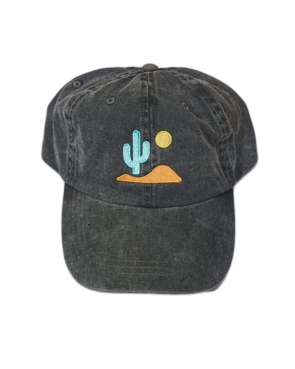Eagerlys Lone Cactus Dad Hat | Faded Black Eagerlys