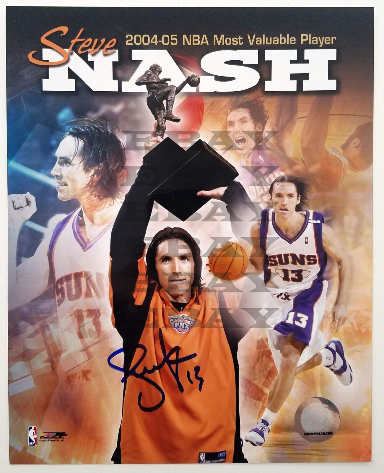 Steve Nash Pheonix Suns NBA HOF Signed 8x10 autographed Photo Poster painting Reprint