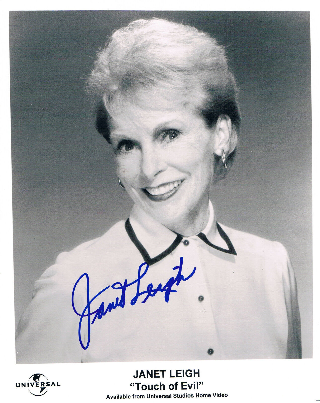 Janet Leigh 1927-2004 genuine autograph signed Photo Poster painting 8x10