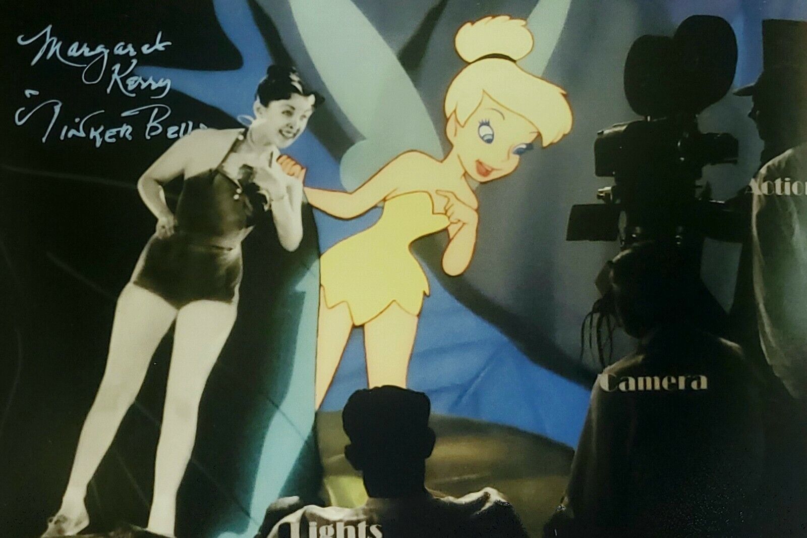 Margaret Kerry Hand Signed Autograph Photo Poster painting Tinkerbell Model for Peter Pan