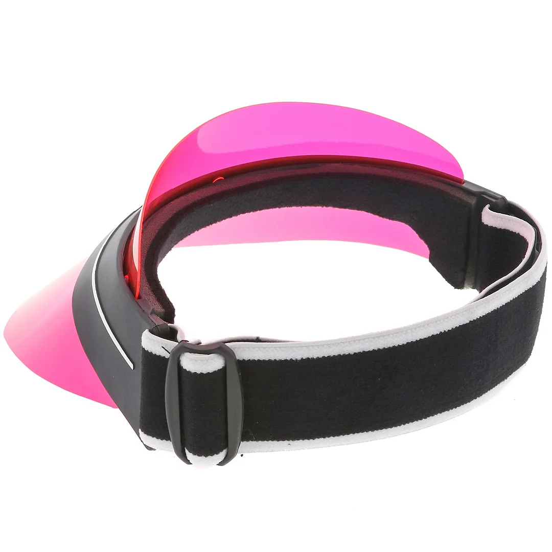 Oversize Shield Visor Hat glasses Elastic Adjustable Strap 130mm