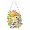 Double-sided Drills DIY Diamond Painting Hanging Flower Wreath Kits