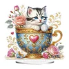 Tasse &Agrave; Th&eacute; Chaton-Bricolage Ornement