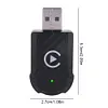Wired To Wireless Carplay & Android Auto 2 in 1 Dongle Auto Connect Mini Adapter