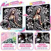 Special Shape Rhinestone Diamond Painting Kit Partial(Night Lily Beauty)