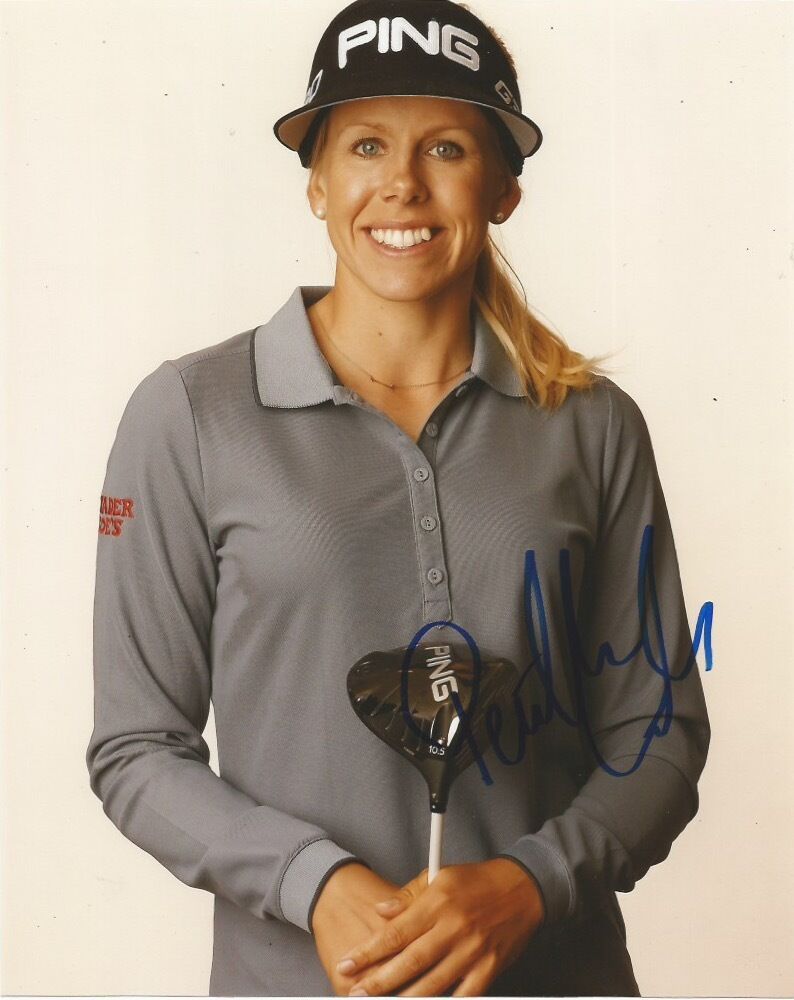 LPGA Pernilla Lindberg Autographed Signed 8x10 Photo Poster painting COA FF