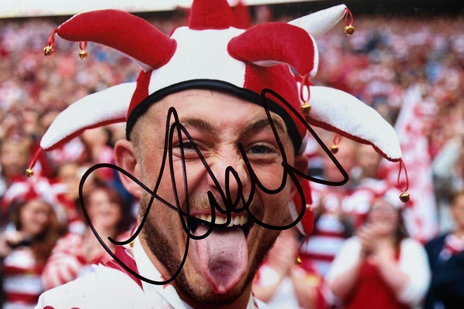 Josh Charnley Genuine Hand Signed 6X4 Photo Poster painting - Wigan Warriors