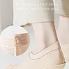 Unisex 4 Pairs Ultra Thin Liner Socks Non Slip Nylon Socks
