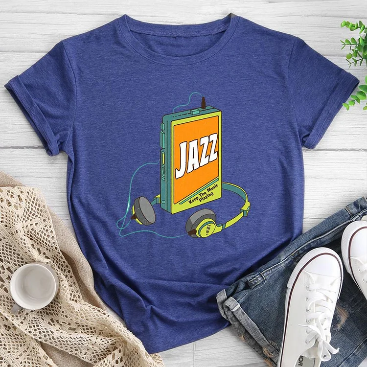 Jazz Walkma Round Neck T-shirt