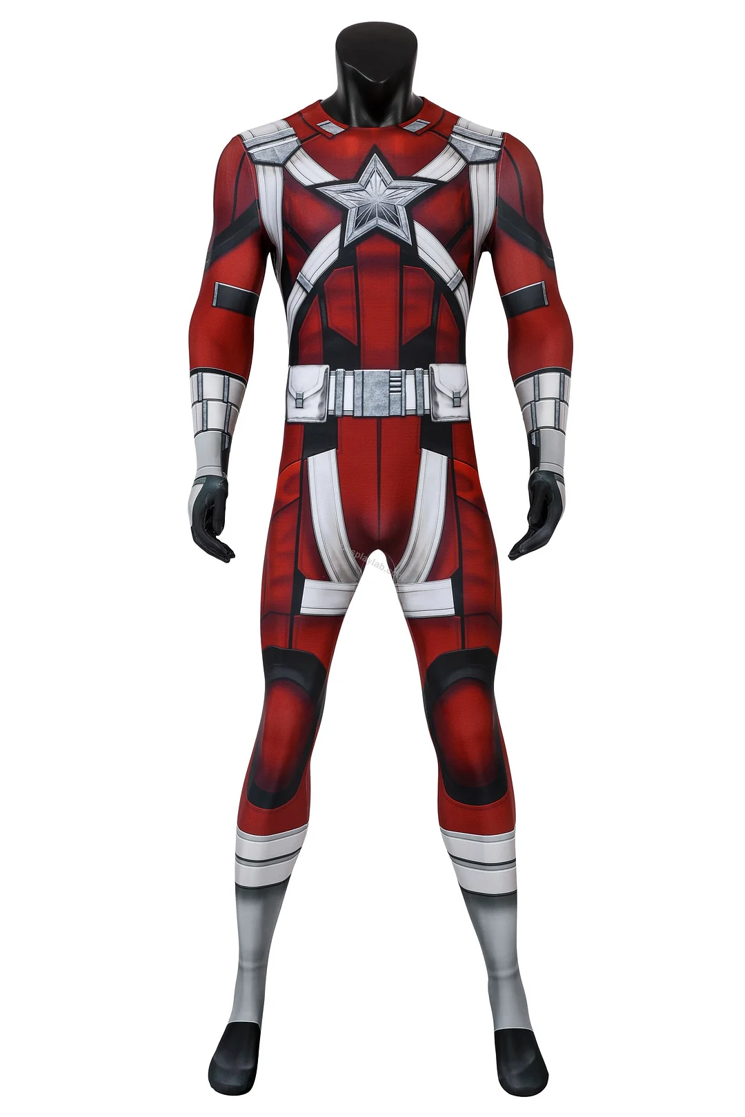 Red Guardian Cosplay Suit Black Widow 2020 Red Guardian Spandex Zentai