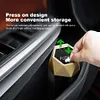 Auto Trash Bin with Lid Auto Trash Bin for Car Home (Red 30 Garbage Bags)
