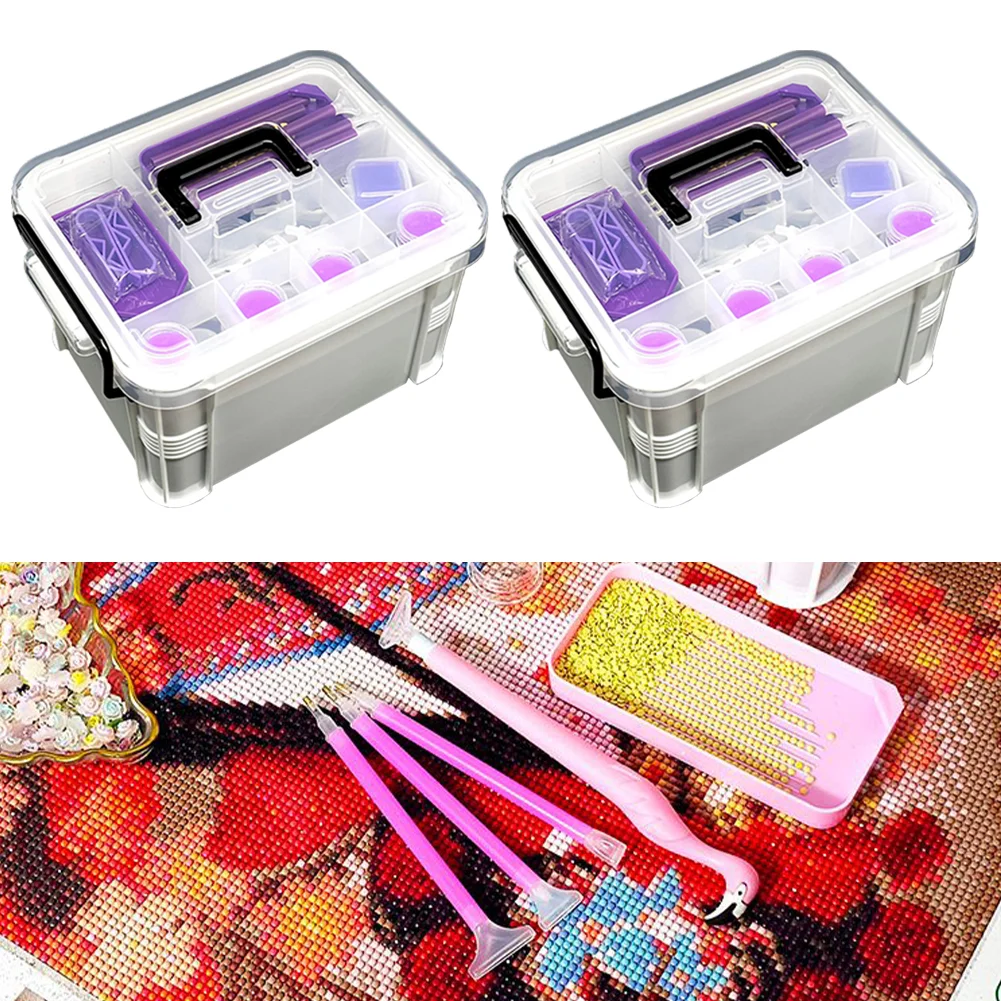 111Pcs DIY Diamond Painting Tools Set Diamond Painting Accessories for Beginners