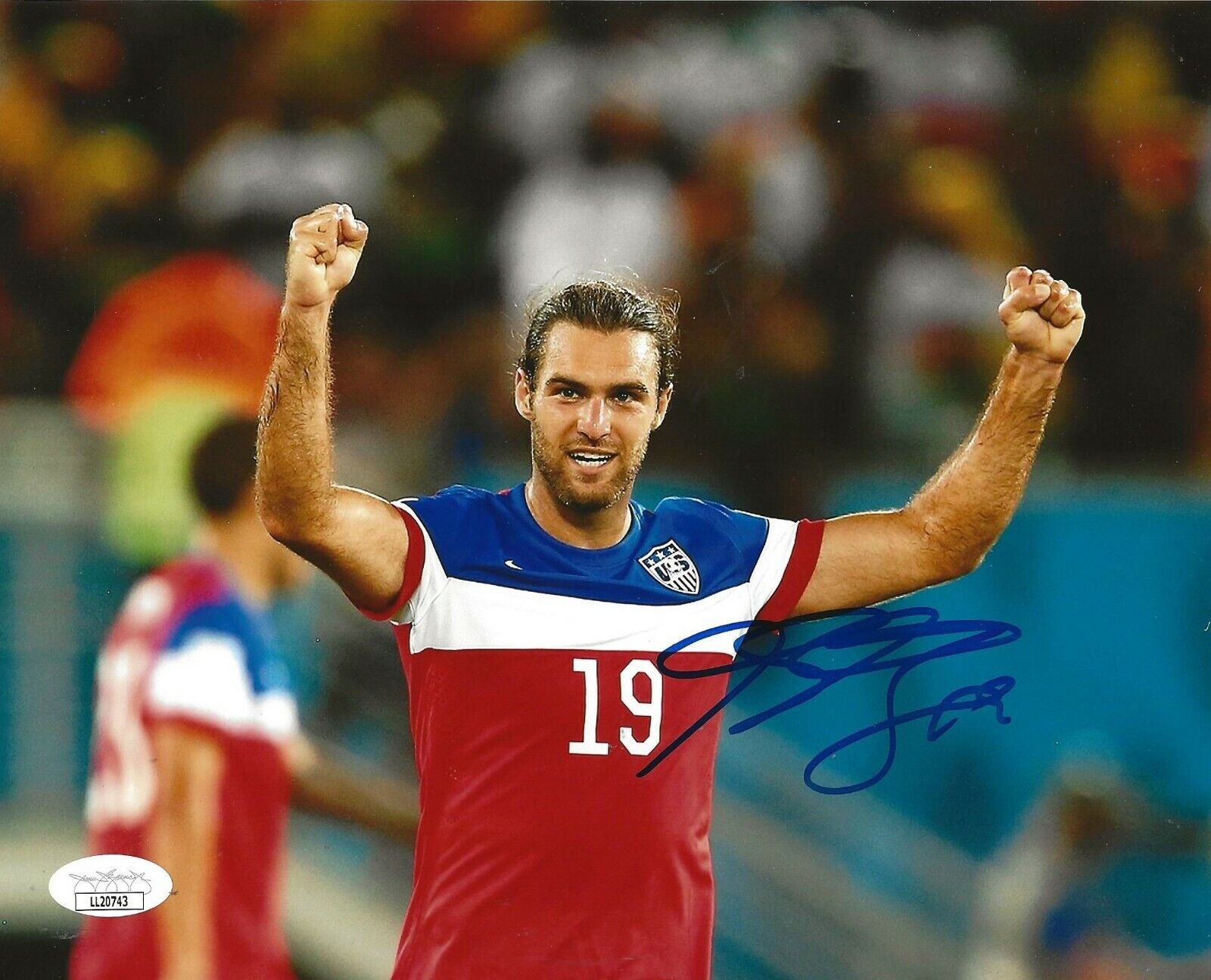 Graham Zusi Sporting Kansas City signed Team USA 8x10 Photo Poster painting autographed 4 JSA