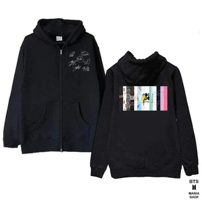 BTS Albums Member Signature Hoodie