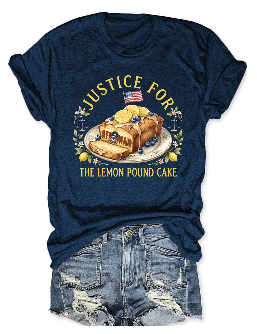 Justice For The Lemon Pound Cake T-shirt