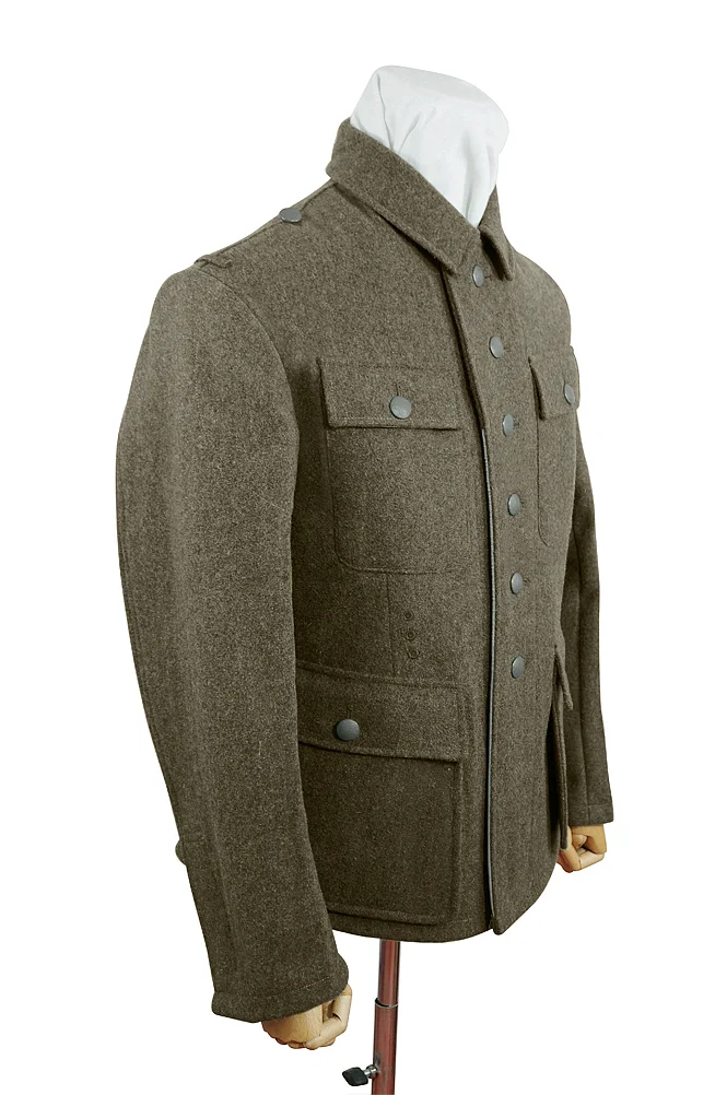   Wehrmacht German M1943 EM Brown Wool Tunic Feldbluse German-Uniform
