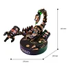 Heavy Battlefield Scorpion Three-dimensional Assembly Building Block Toys Metal Mechanical Assembly Model