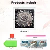 Dream rose-peinture diamant en forme spéciale-30*30cm