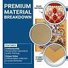 25x25cm DIY Pearl Painting Kit with Frame Self-Adhesive Canvas