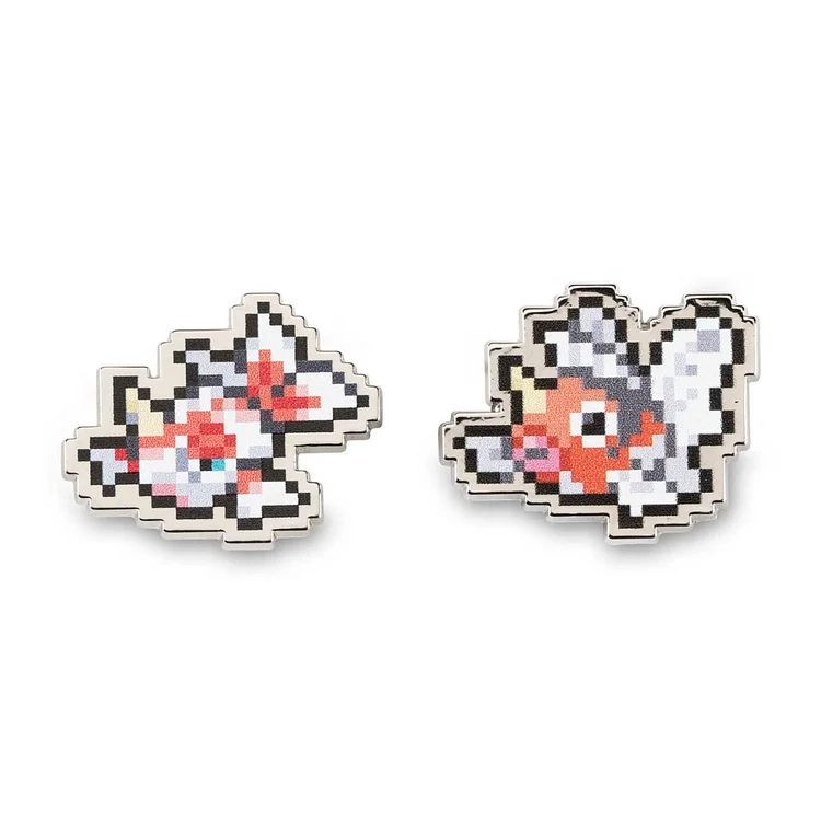 Goldeen & Seaking Pokémon Pixel Pins (2-Pack)