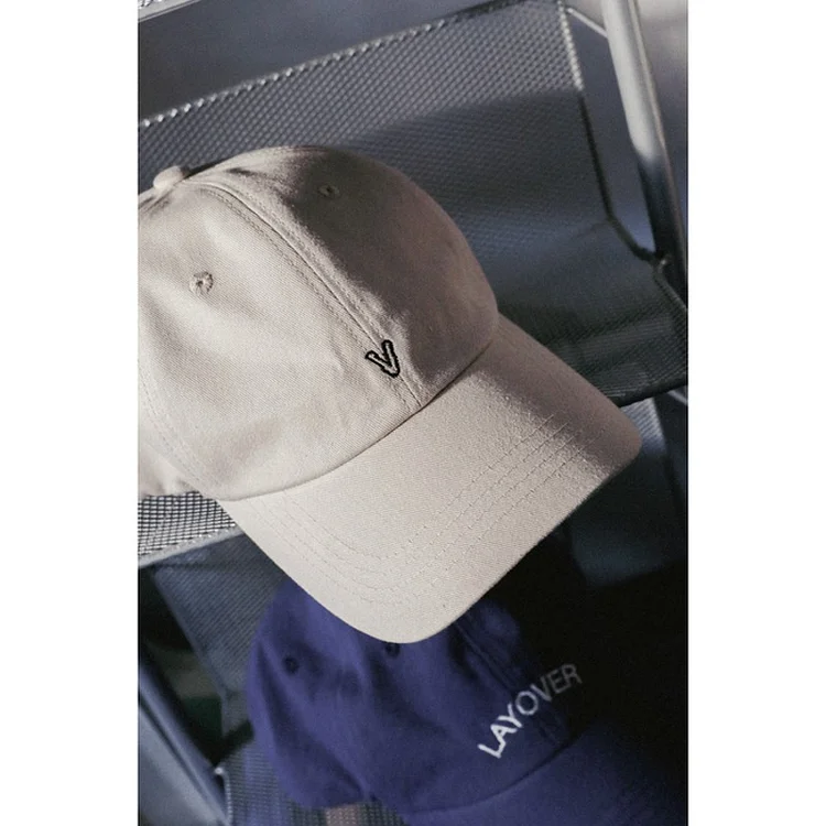 BTS V solo album LAYOVER Ball Cap Beige