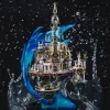 3D Metal Puzzle Palace of Atlantis for Adults, Lost World DIY Steel Model Kit Architecture Adult Landscape Architecture Brain Teasers, Birthday New Year Gift Desk Home Decor