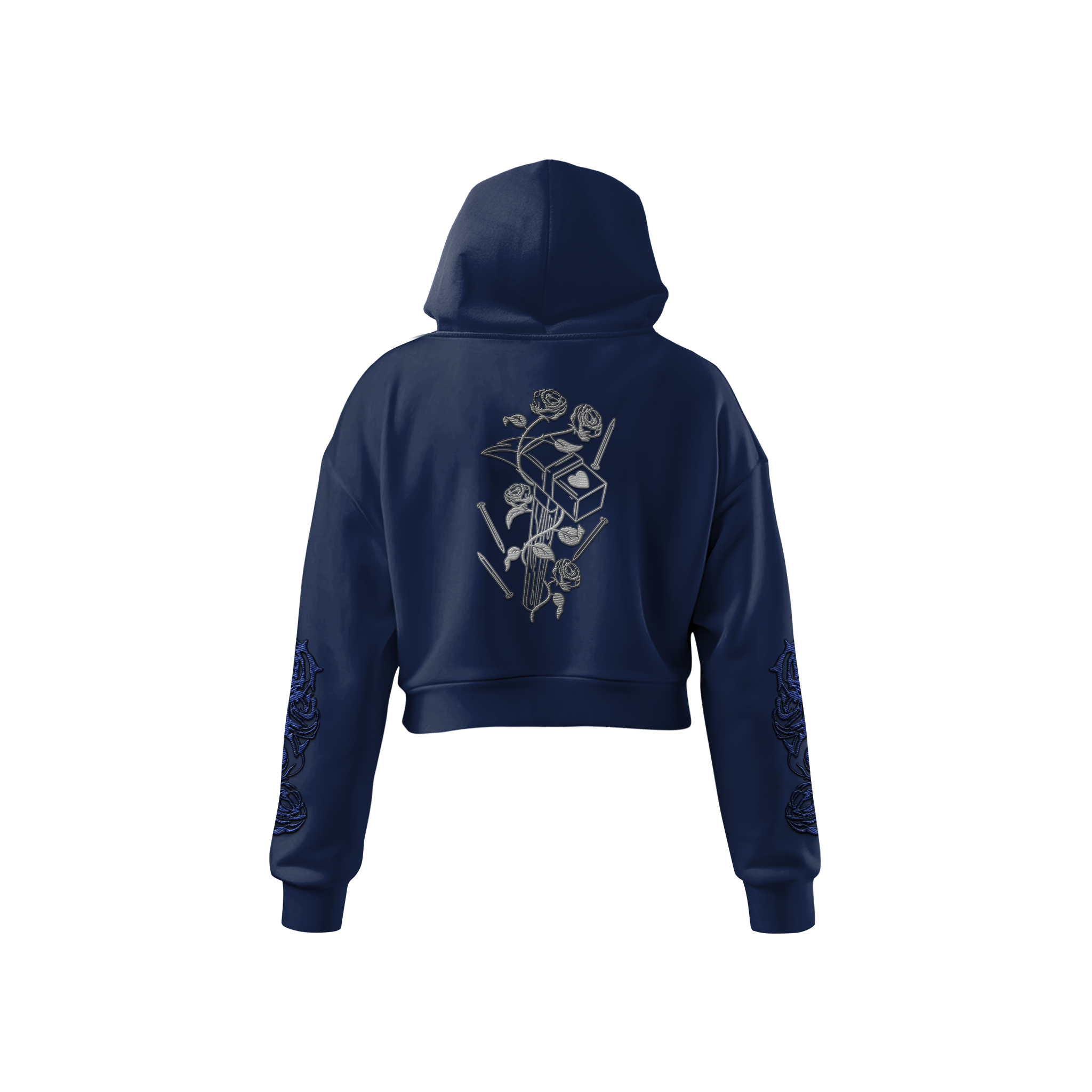 Hammer Cropped Hoodie