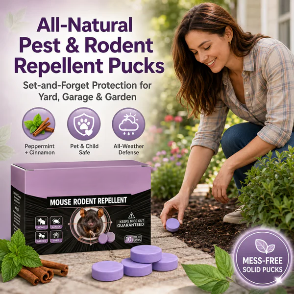 💥Final Week Special Offer🐀Natural scented rodent repellent tablets