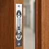 [US Local Warehouse] 10 Packs Lever Extension Flush Bolt 16.54in Latch Slide Bolt Lock Solid Stainless Steel French Door Locks for Commercial Applications Store School Office