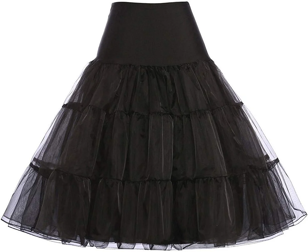 Women 50s Petticoat Skirts Tutu Crinoline Underskirt CL8922