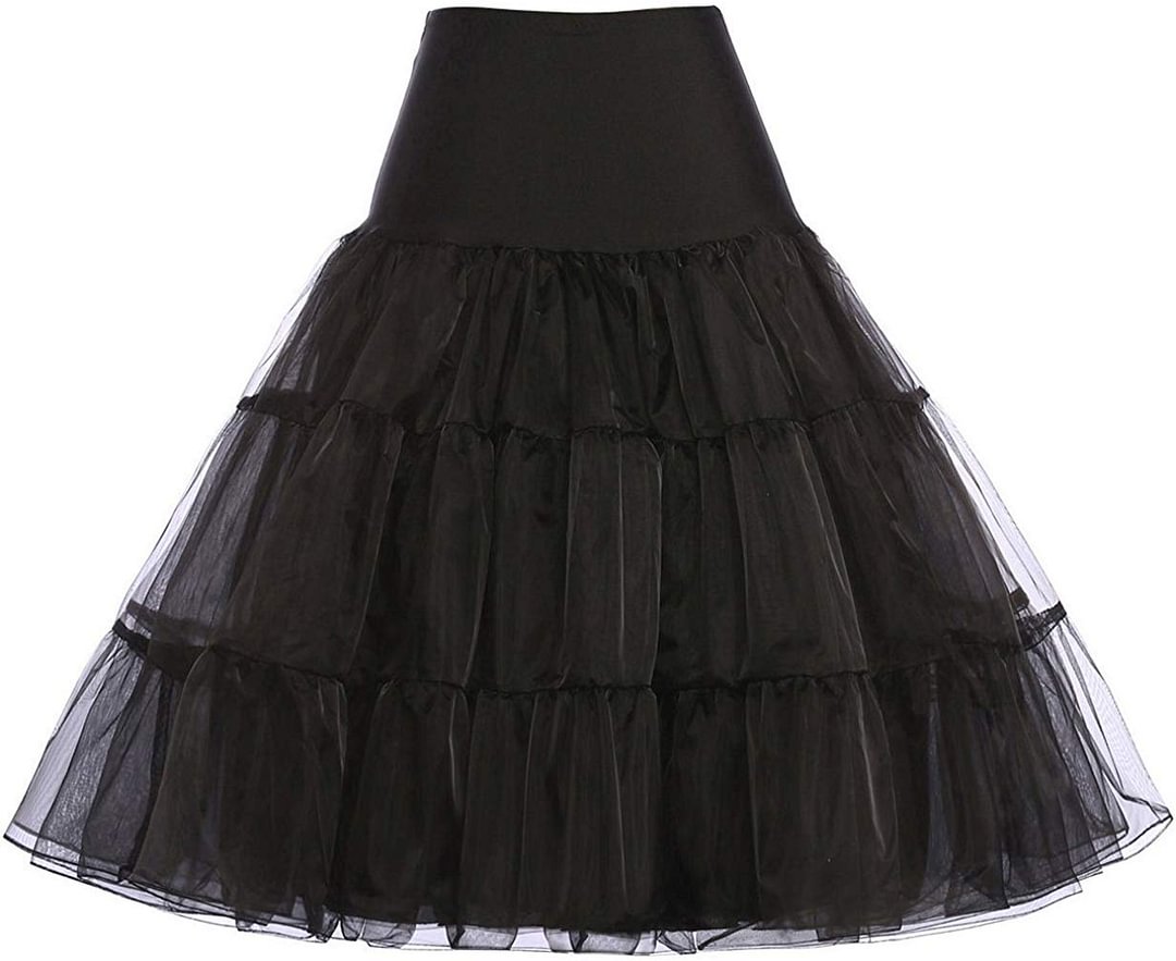 Women 50s Petticoat Skirts Tutu Crinoline Underskirt CL8922