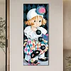(30*75cm)Girl -  Full Round Drill Diamond Painting