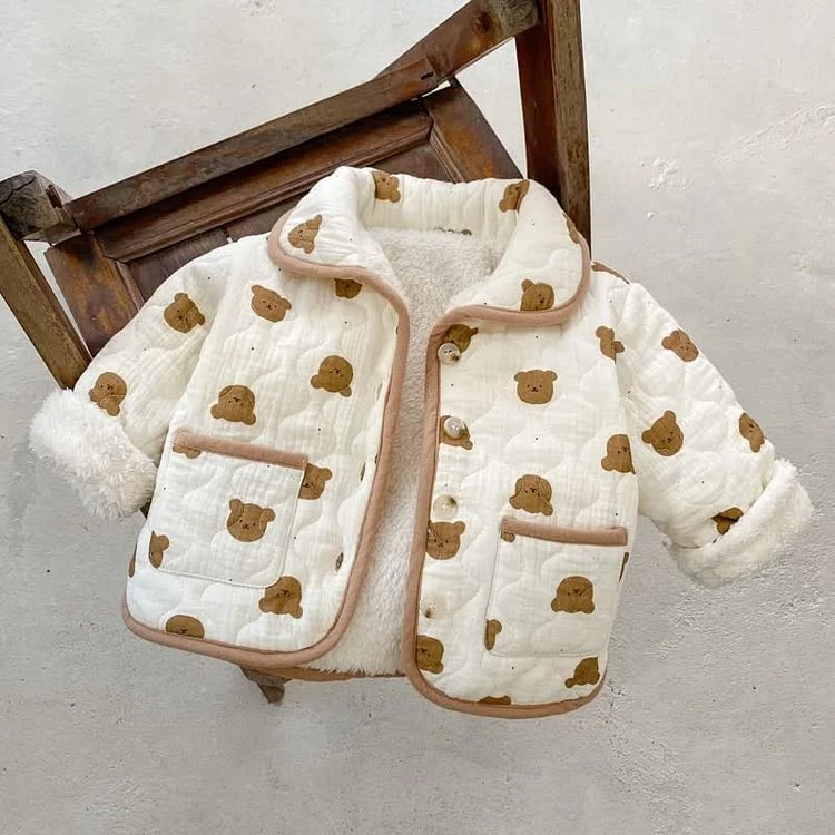 Baby Bear Fleece Lined Polo Outerwear