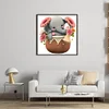 Elephant In Basket-18CT Stamped Cross Stitch 30*30cm/11.81*11.81in