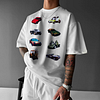 Retro Car T-shirt by Inlyline